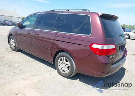 2007 Honda Odyssey Ex-L from USA, damaged, VIN 5FNRL38717B455291